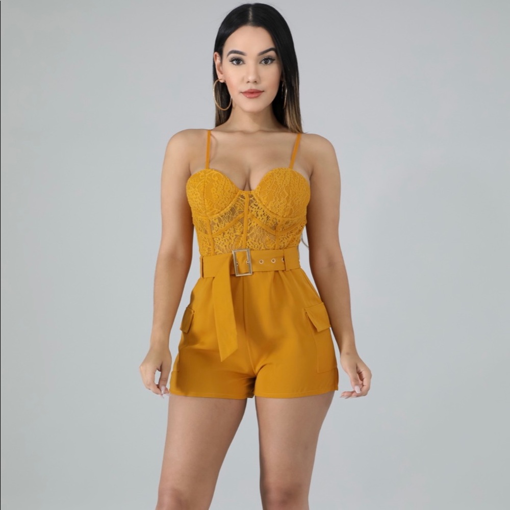 Mya Lace Romper